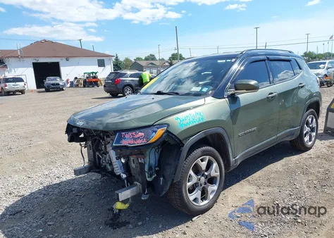 2021 Jeep Compass Limited 4X4 z USA, uszkodzony, nr VIN 3C4NJDCB4MT561897